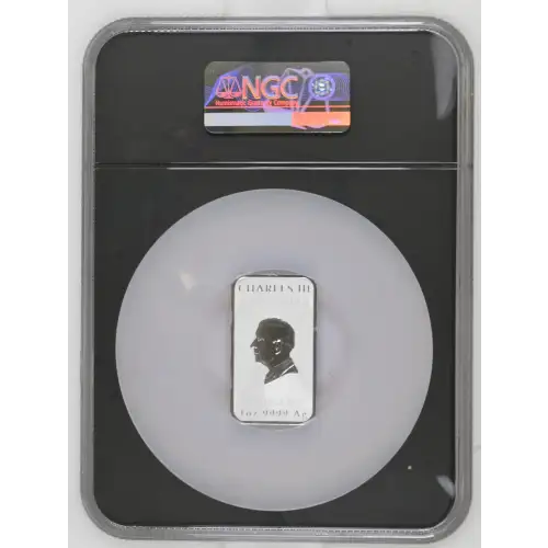 2026P - 1oz Dragon Silver Rectangle - Australia S$1 - NGC MS70 (D-2)